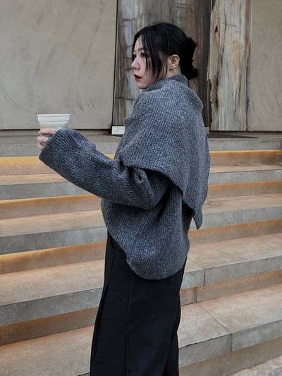 高CP值兩件式柔軟針織上衣3