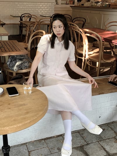 夏日棉麻小公主上衣（成套優惠）3