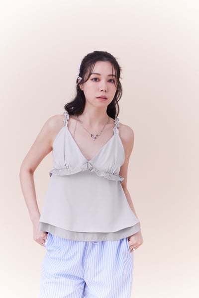 浪漫世家設計緞面背心2