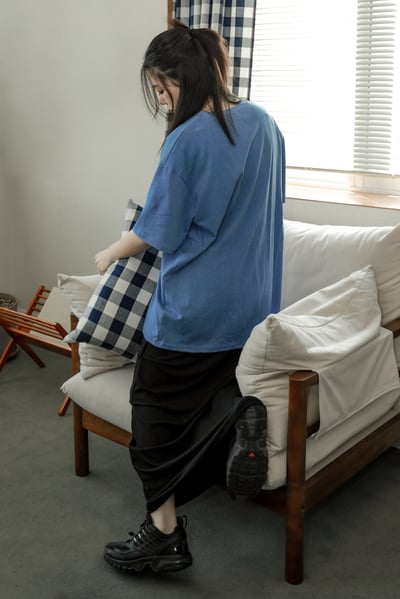 Beatles美式印圖寬版T恤3