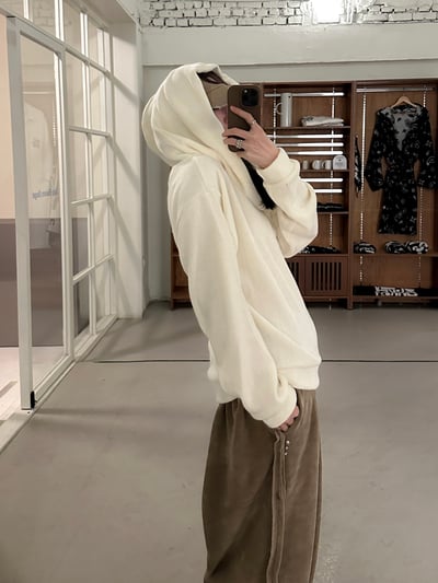 一體成型連帽設計上衣13