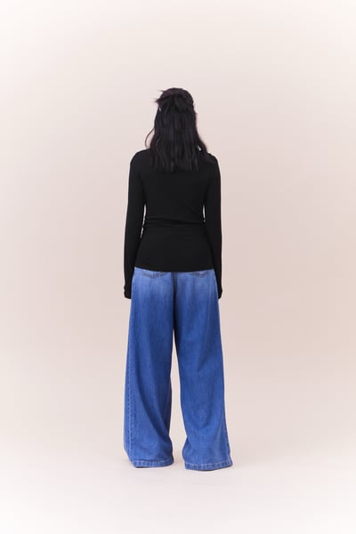 超舒服柔棉開衩角角上衣14