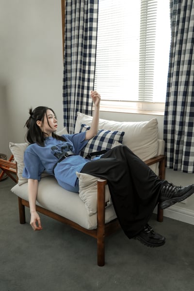 Beatles美式印圖寬版T恤4