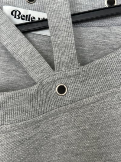 隨性斜肩/一字領兩穿大學踢11