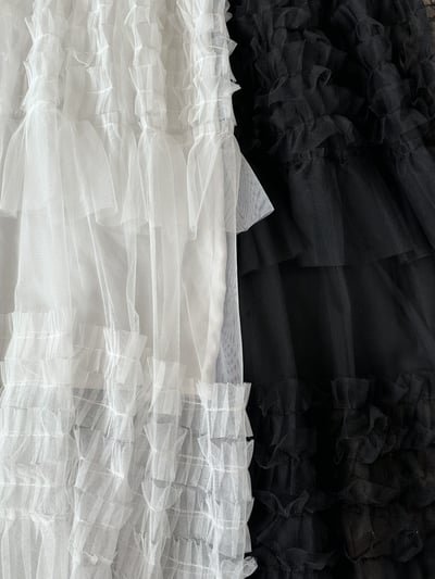 甜酷女孩細肩帶紗裙洋裝7