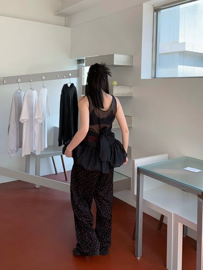 性感浪漫教主紡紗背心澎裙4