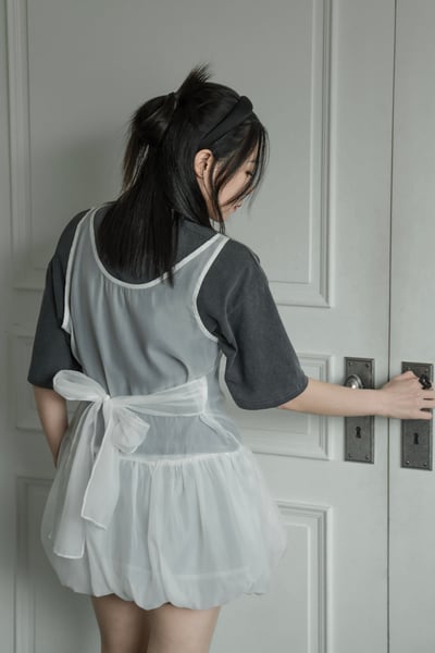 性感浪漫教主紡紗背心澎裙8