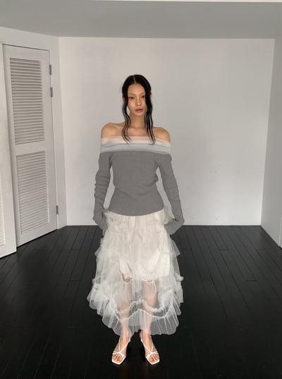 法式浪漫堆疊紗裙9