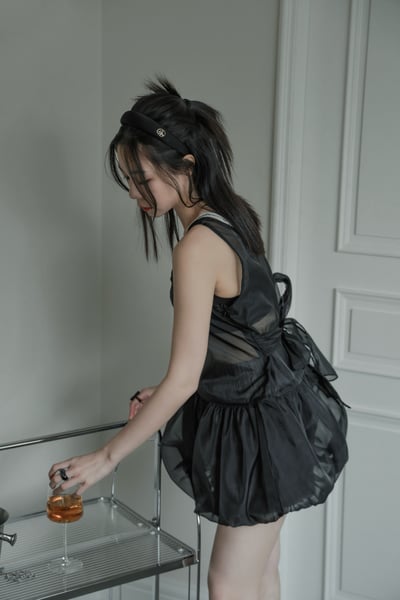 性感浪漫教主紡紗背心澎裙14