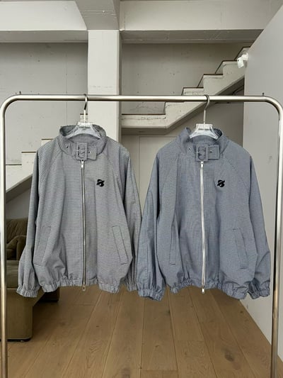 微甜休閒格紋褲裙套裝9