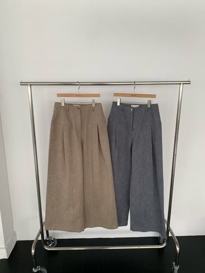 小渲染刷色顯瘦直筒褲7