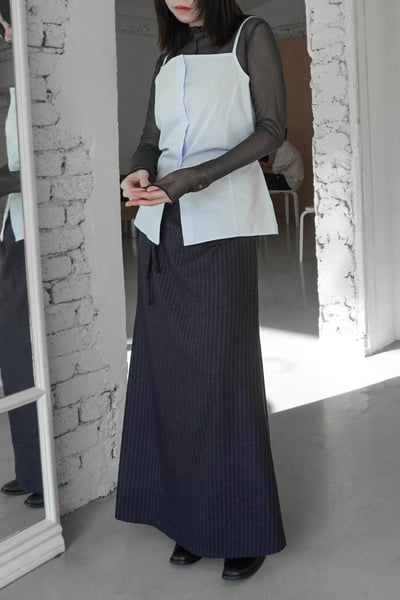 自留款修身設計兩件式襯衫2