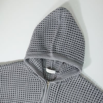 簍空針織休閒連帽外套21