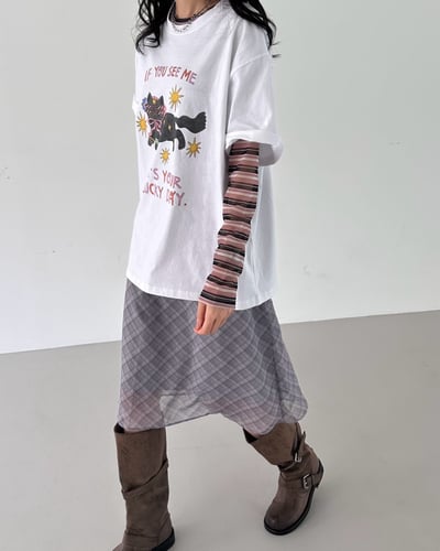 墨鏡喵咪巨可愛T恤6