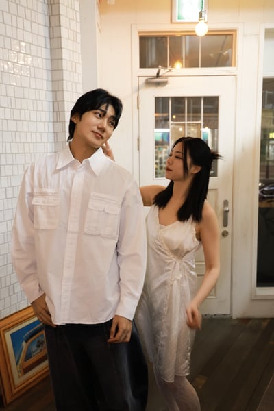 工裝口袋設計襯衫2