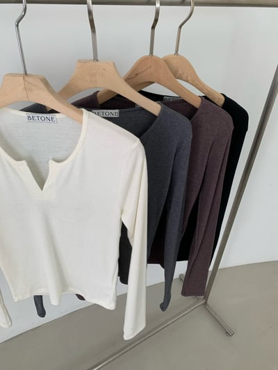 超舒服百搭開領上衣（自留）1