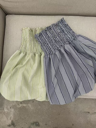 多種穿法格紋彈性連衣裙12