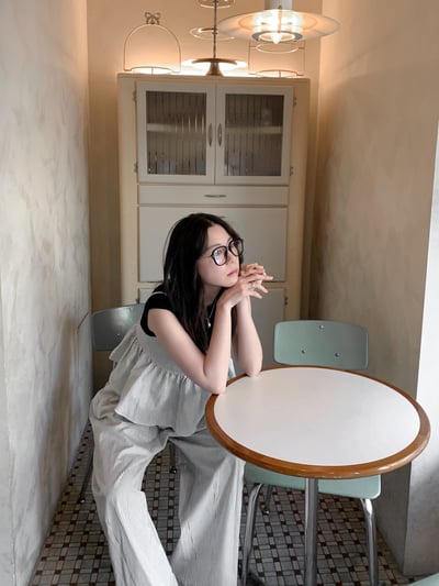 兩面穿綁帶條紋細肩背心（成套優惠）3