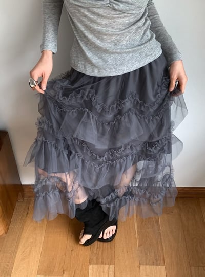 法式浪漫堆疊紗裙5