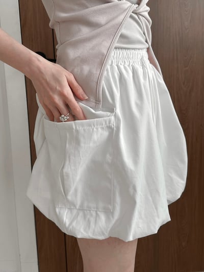 大口袋舒服氣球短褲1