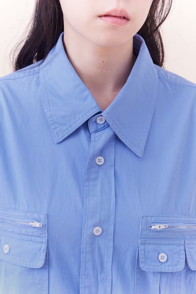 工裝口袋設計襯衫10