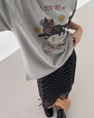 墨鏡喵咪巨可愛T恤8