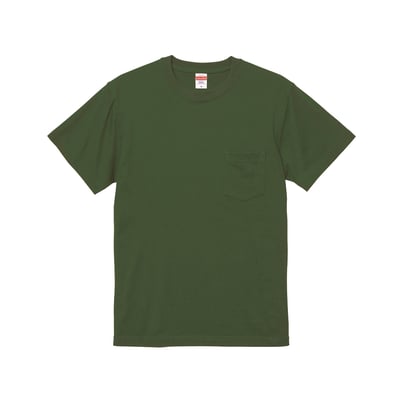 【純棉】United Athlte 3500601  5.6oz. 頂級柔棉T恤（有口袋）10