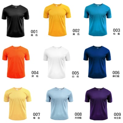 【排汗】台灣製 輕量快乾排汗短袖T恤4