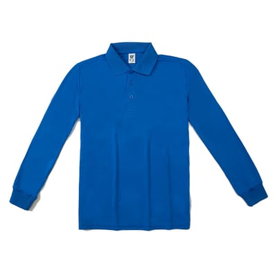 【POLO衫】 涼感吸濕排汗長袖運動POLO衫4