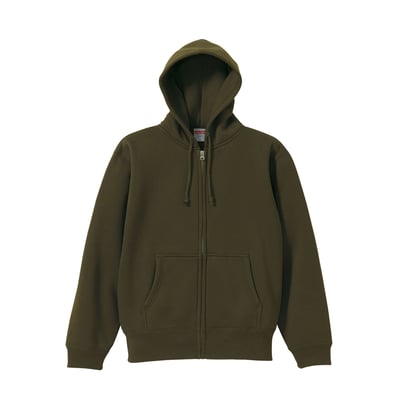 【純棉】United Athlte 3562001 10.0oz.  純棉拉鏈連帽外套(內刷毛)4