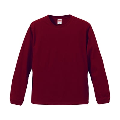 【純棉】United Athlte 3501101 5.6oz.  袖口羅紋純棉長袖T恤6