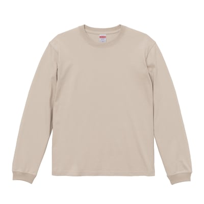 【純棉】United Athlte 3501101 5.6oz.  袖口羅紋純棉長袖T恤12