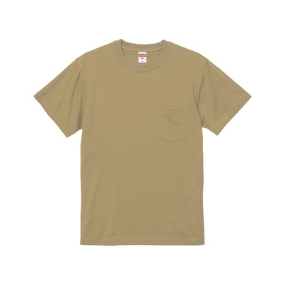 【純棉】United Athlte 3500601  5.6oz. 頂級柔棉T恤（有口袋）11