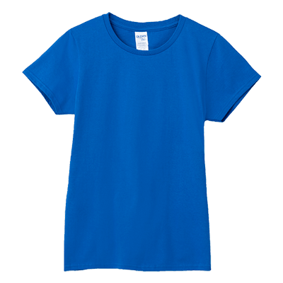 【 純棉】 Gildan吉爾登 圓領短T 美國棉 修身女版T恤 76000L11