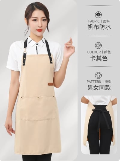 【工作圍裙】餐飲專用帆布工作圍裙工作服14