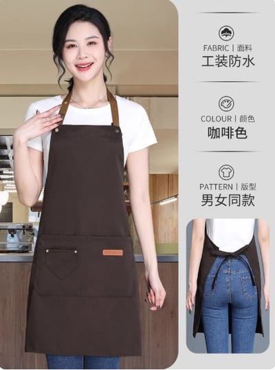 【工作圍裙】餐飲專用帆布工作圍裙工作服20