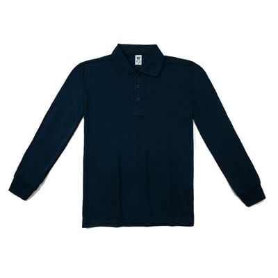 【POLO衫】 涼感吸濕排汗長袖運動POLO衫3