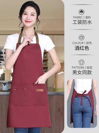 【工作圍裙】餐飲專用帆布工作圍裙工作服23