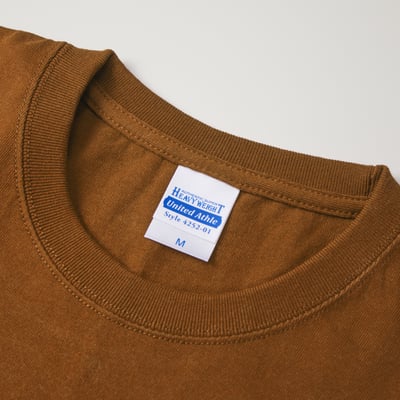 【純棉】United Athlte 3425201  7.1oz.  純棉頂級重磅T恤9