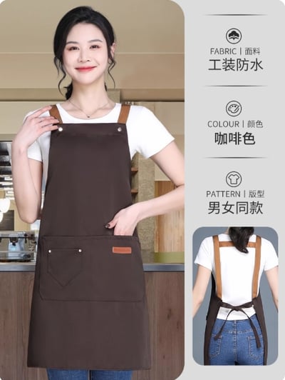 【工作圍裙】餐飲專用帆布工作圍裙工作服16