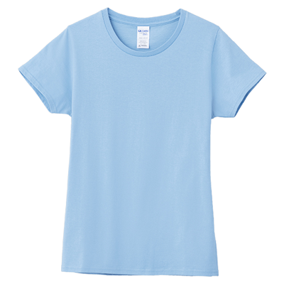 【 純棉】 Gildan吉爾登 圓領短T 美國棉 修身女版T恤 76000L12