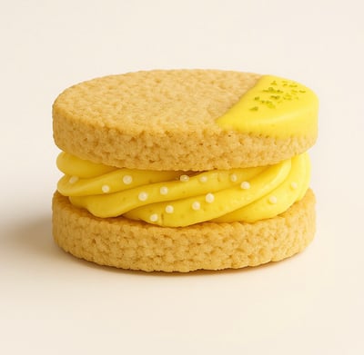 檸檬奶霜達克瓦茲Lemon curd Buttercream Dacquoise1