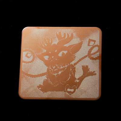靈鹿獸 金屬磁鐵2