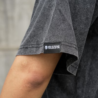 犼太郎靈巧幽白 T Shirt－水洗黑5