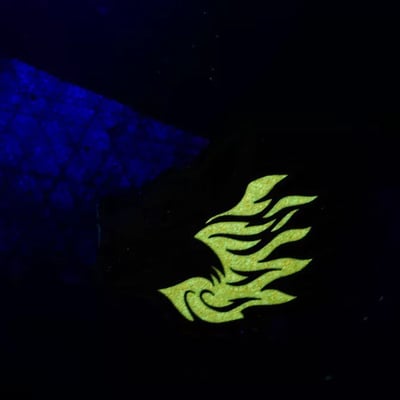 狩之助 黃夜光金屬徽章2