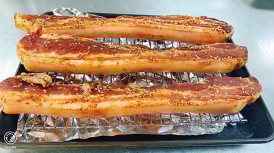 線上課程「脆皮燒肉課程」蔡萬利老師4