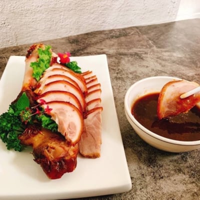 線上課程「萬巒豬腳+干貝蘿蔔糕課程」/ 蔡萬利老師3