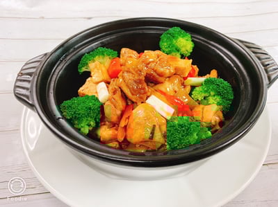 線上課程「年菜系列_鴻運獅子頭&魷魚螺肉蒜&一品花雕雞」蔡萬利老師4