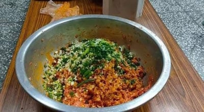 5/7(四) A班 蝦仁肉圓+泡菜脆皮鍋貼+酸白菜水餃 / 陳琪琮老師8