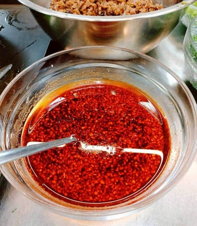 3/20(五)  B班 蔬食小吃~餛飩系列 / 林成老師8